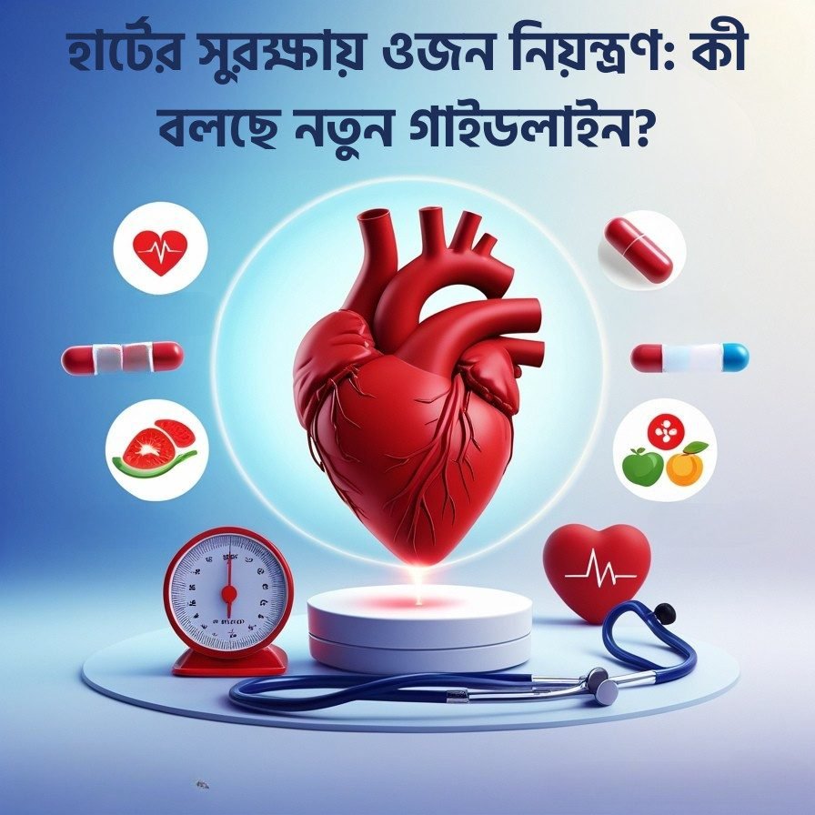 হার্টের সুরক্ষায় ওজন নিয়ন্ত্রণ কী বলছে নতুন গাইডলাইন